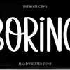 Boring Font