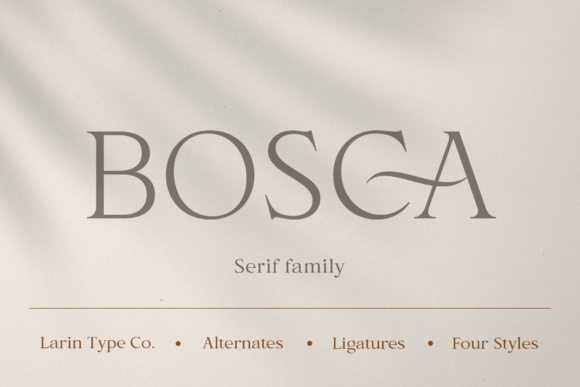 Bosca Font