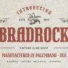 Bradrock Font