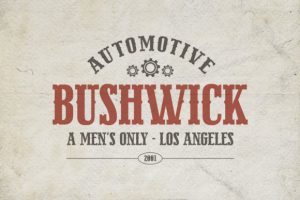 Alternative view of Bradrock Font