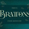 Brattons Font
