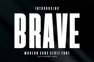 Brave Font