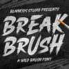 Break Brush Font