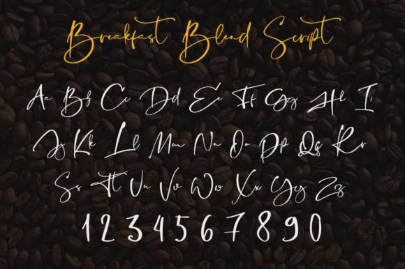 Breakfast Blend Font - Image 7