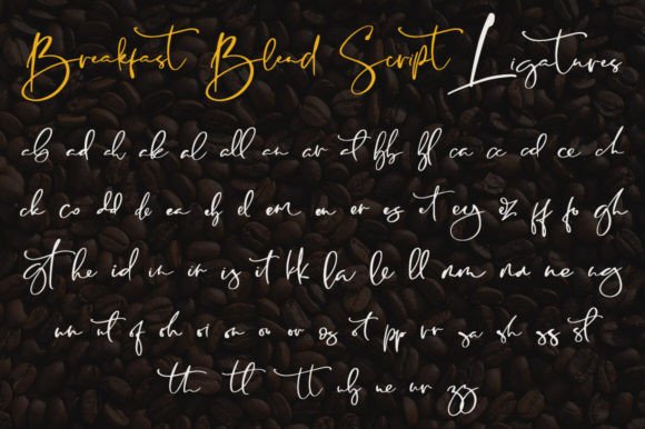 Breakfast Blend Font - Image 9
