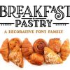 Breakfast Pastry Font