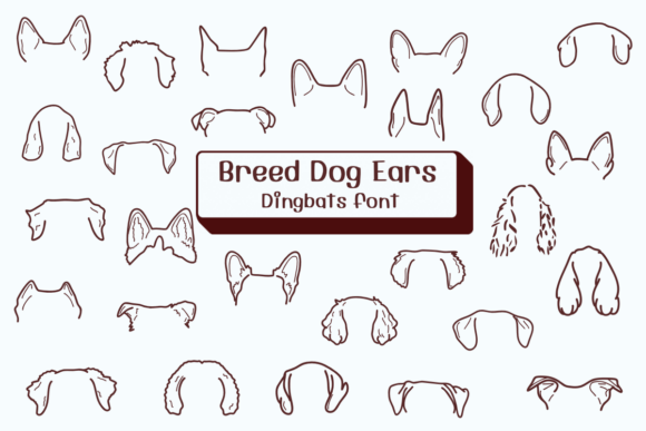 Breed Dog Ears Font