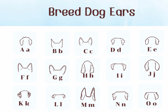 Breed Dog Ears Font - Image 2
