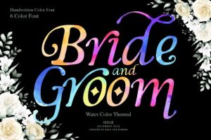 Bride and Groom Font