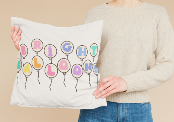 Bright Balloons Font - Image 4