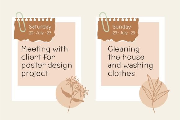 Bright Notes Font - Image 5