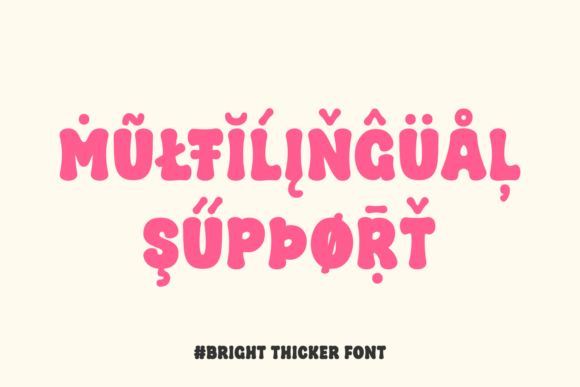 Bright Thicker Font - Image 7