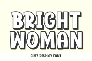 Bright Woman Font