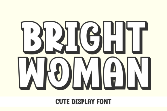 Bright Woman Font
