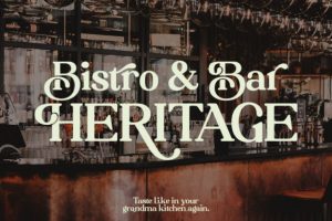 Alternative view of Brilors Font