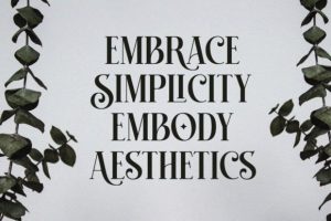 Alternative view of Britnes Grade Font