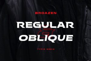 Alternative view of Broaven Font