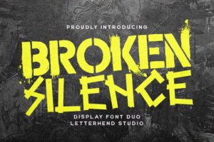 Broken Silence Font