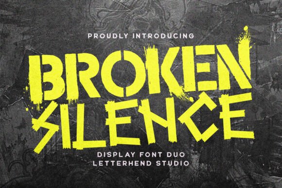 Broken Silence Font