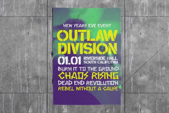 Broken Silence Font - Image 6