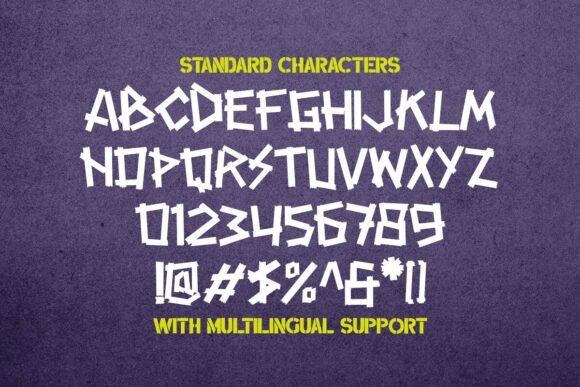 Broken Silence Font - Image 8