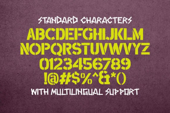 Broken Silence Font - Image 9