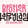 Brother Happyland Font