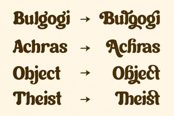 Brown Wager Font - Image 9