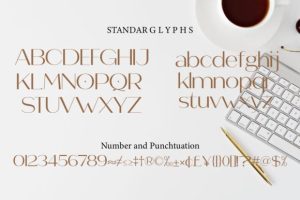 Alternative view of Brucherie Font