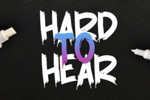 Alternative view of Brush Point Font