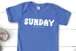 Alternative view of Bubble Christmas Font