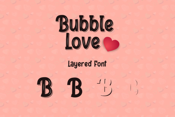 Bubble Love Font - Image 2