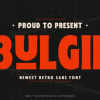 Bulgie Font