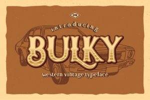 Bulky Font