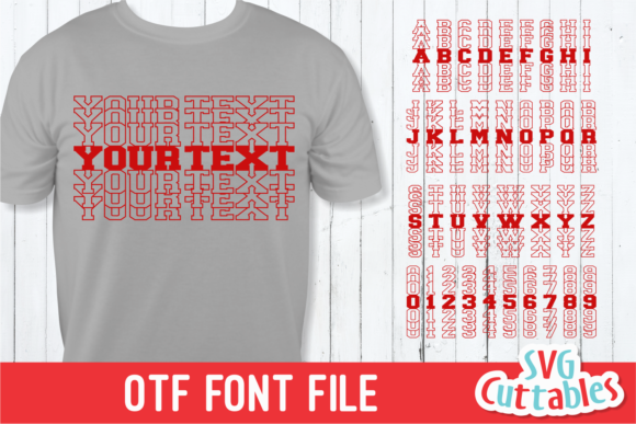 JP Sport Stacked Font Font