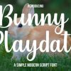Bunny Playdate Font