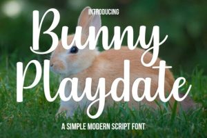 Bunny Playdate Font