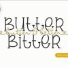 Butter Bitter Duo Font