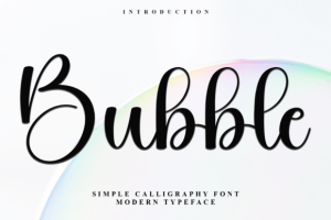 Bubble Font Font