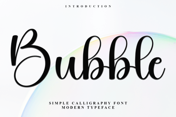 Bubble Font Font