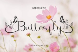 Butterfly Font
