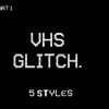 VHS Glitch Family Font