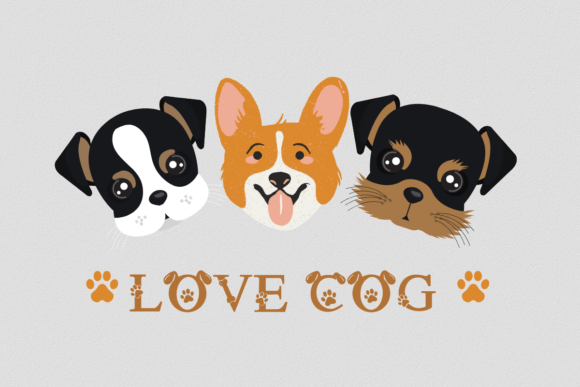 Cute Dog Font - Image 3
