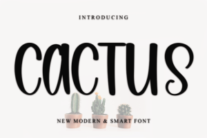 Cactus Font
