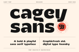 Cagey Font