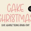 Cake Christmas Font