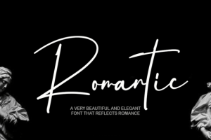 Alternative view of Calligraphy Font