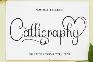 Calligraphy Font