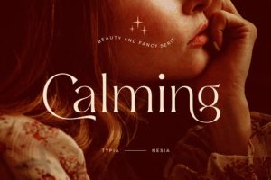 Calming Font