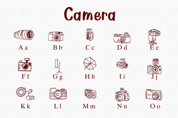 Camera Font - Image 3